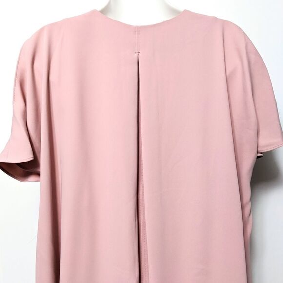 NWT RACHEL ROY Pink Cold Shoulder Pocket Dress M - Picture 7 of 9